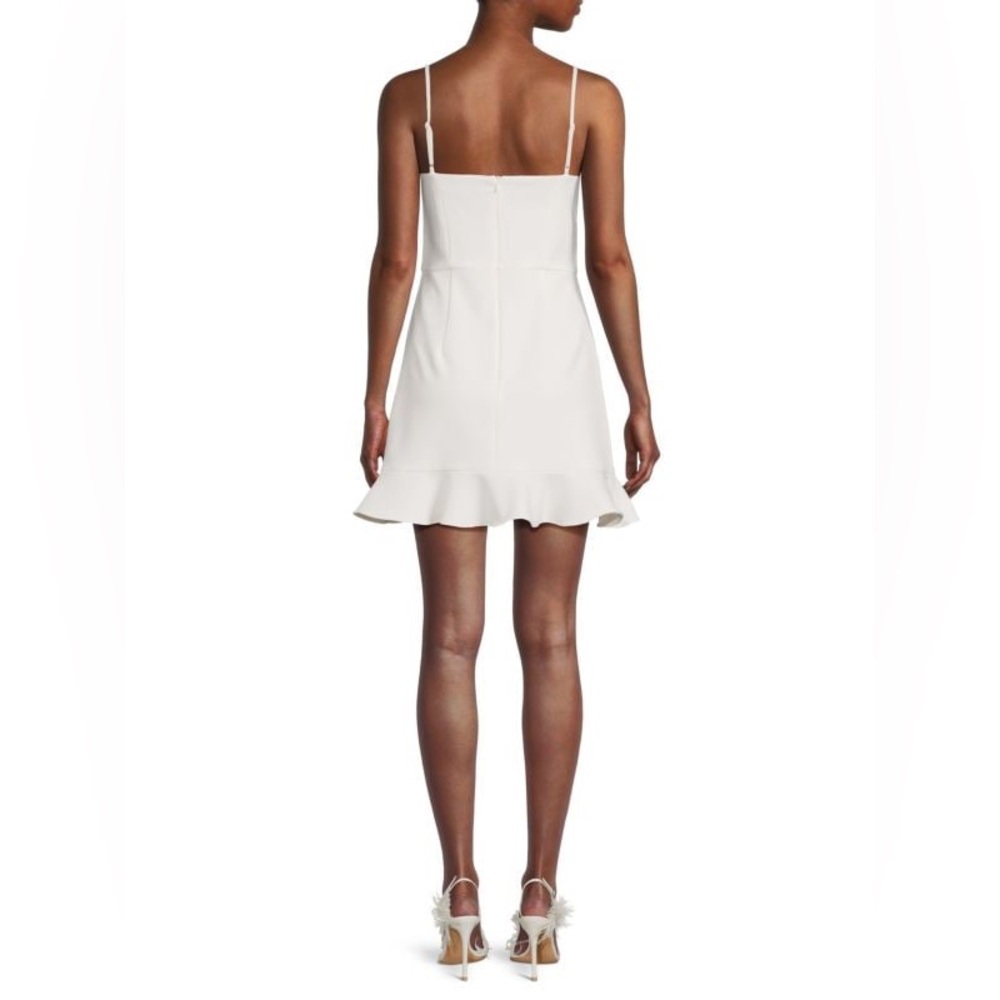 French Connection Ruffle Fit & Flare Mini Dress - Picture 3 of 13